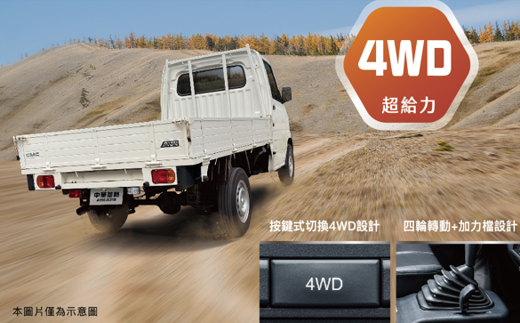 A180/A190 4WD 四輪驅動小貨車